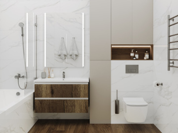 Плитка CALACATTA FARO GREY (Ceradim) в Москве