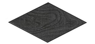 Керамогранит CROSSROAD WOOD COAL RET. ROMBO 30 30x30 от ABK Ceramiche (Италия) в Москве