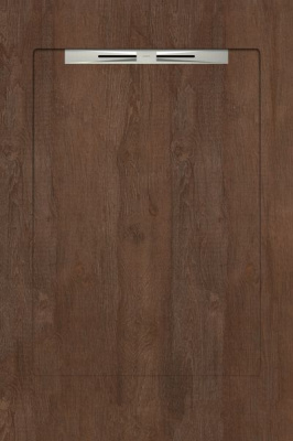 Керамический душевой поддон OAKWOOD RED BROWN - SLOPE LINE 90x135 от Aquanit (Турция) в Москве