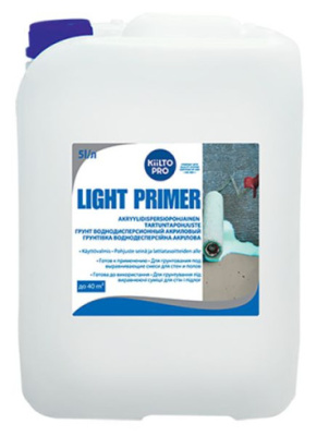 Грунтовка KIILTO LIGHT PRIMER белая 5л от Kiilto (Финляндия) в Москве