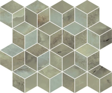 Декор Джардини T017/14025 зеленый мозаичный 37.5x45 от Kerama Marazzi (Россия) в Москве