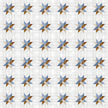 Керамогранит Arcole-R Azul 20x20 от Vives Ceramica (Испания) в Москве