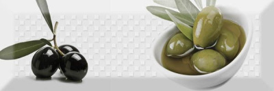 Декор Decor Olives Fluor 02 10x30 от Absolut Keramika (Испания) в Москве