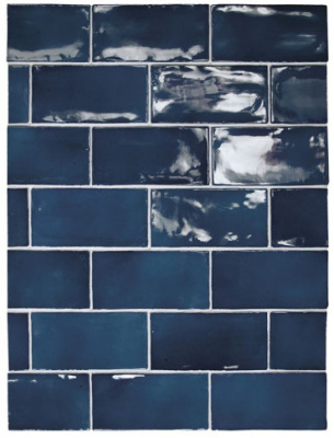 Настенная плитка MANACOR OCEAN BLUE (26910) 7.5x15 от Equipe Ceramicas (Испания) в Москве