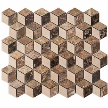 CV20140 Мозаика Mos. Cubic Polished Mix 30.5x30.5 от Colori Viva (Индия) в Москве