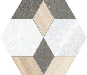 Керамогранит Hexagono Mayeix Multicolor 23x26.6 от Vives Ceramica (Испания) в Москве