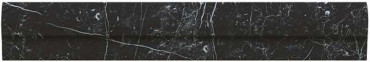 Бордюр Marvel Stone Nero Marquina London (LSLN) 5x30.5 от Atlas Concorde (Италия) в Москве