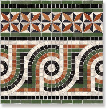 Декор Via Appia Cen. Nola Multicolor 43.5x43.5 от Vives Ceramica (Испания) в Москве