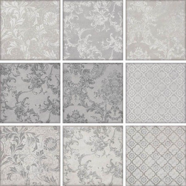 Настенная плитка 5266 Марчиана микс серый 20x20 от Kerama Marazzi (Россия) в Москве