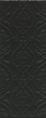 Настенная плитка Альвао структура черный матовый (7230) 20x50x8.9 от Kerama Marazzi (Россия) в Москве