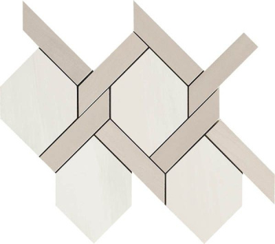 Мозаика SPOTLIGHT MOSAIC CASSETTONE TAUPE L ( pz 12) 21x26 от DOM Ceramiche (Италия) в Москве