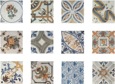 Настенная плитка Buleria Pack 15x15 от Fabresa (Испания) в Москве