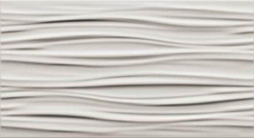 Настенная плитка 3D white Curvy matt 30.5x56 от Atlas Concorde (Россия) в Москве