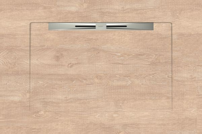 Керамический душевой поддон OAKWOOD LIGHT BROWN - SLOPE NOVA LINE 90x135 от Aquanit (Турция) в Москве