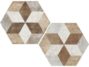 Керамогранит Deco Exagona Texture 4 nat. 34.5x40 от Fioranese Ceramica (Италия) в Москве