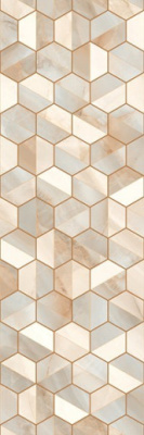 Настенная плитка EC. Rodas DC.Hex Warm 33.3x100 от Ecoceramic (Испания) в Москве