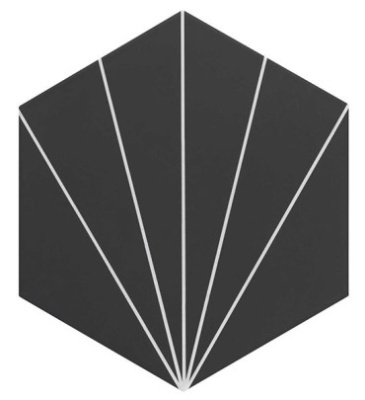 Керамогранит Venus Black (RLD000040) 28.5x33 от Realonda Ceramica (Испания) в Москве