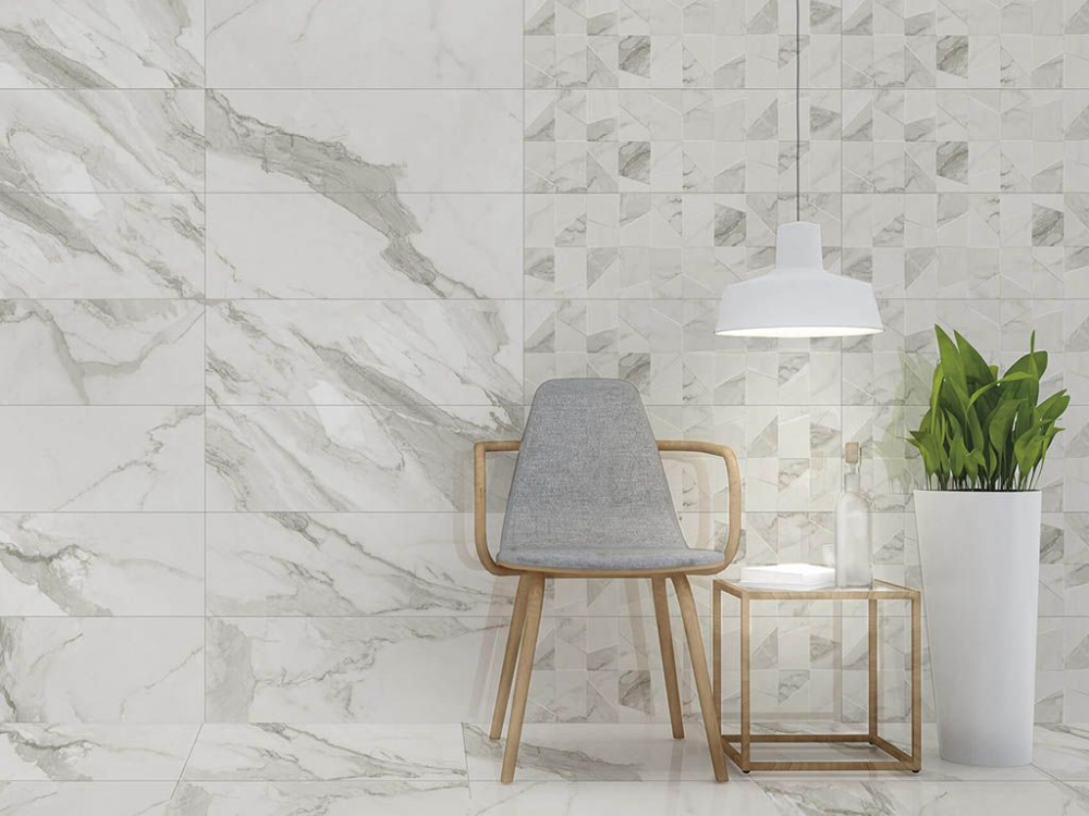 Плитка CALACATTA ART GOLD/SILVER (Artcer) в Москве