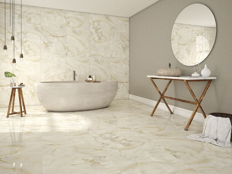 Плитка ONYX LEAF/SKY (Deco Vita) в Москве