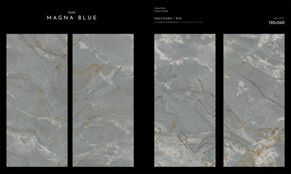 Керамогранит MAGNA BLUE BIG SIZES (TAU Ceramica) в Москве