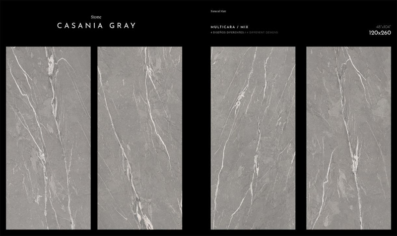 Керамогранит CASANIA GRAY BIG SIZES (TAU Ceramica) в Москве