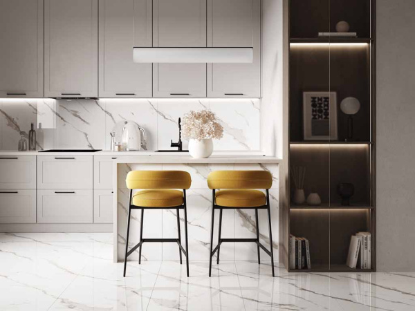 Плитка CALACATTA SHARP SILVER (Ceradim) в Москве