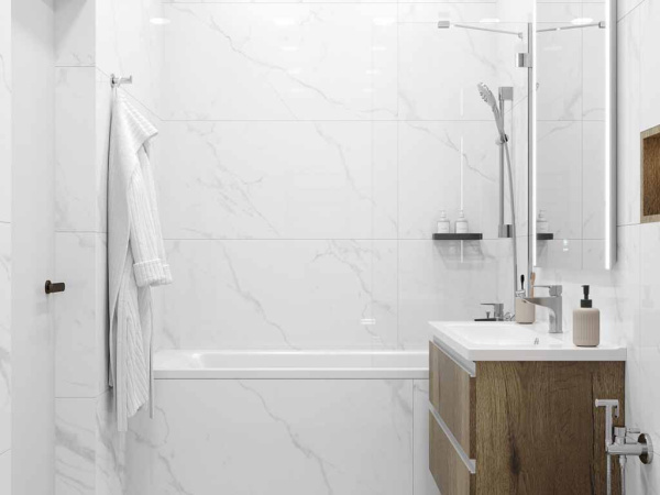 Плитка STATUARIO JUSTICE GREY (Ceradim) в Москве