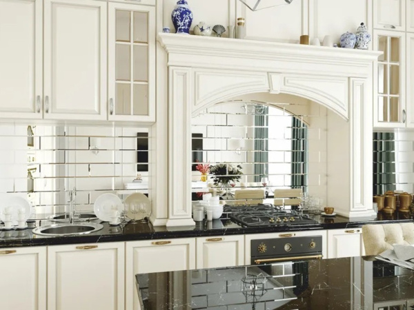 Плитка ПРЯМОУГОЛЬНАЯ ЗЕРКАЛЬНАЯ ПЛИТКА С ФАЦЕТОМ (ДСТ) в Москве