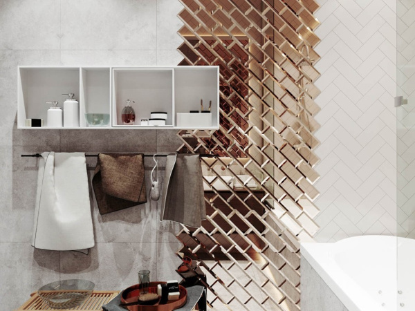 Плитка ПРЯМОУГОЛЬНАЯ ЗЕРКАЛЬНАЯ ПЛИТКА С ФАЦЕТОМ (ДСТ) в Москве