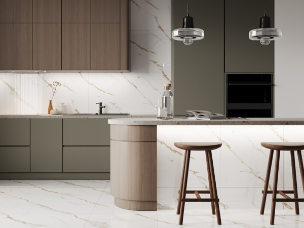 Плитка CALACATTA SHARP GOLD (Ceradim) в Москве