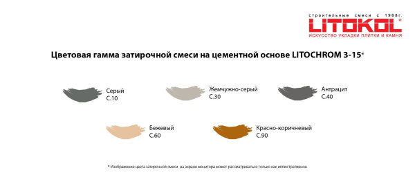 ЗАТИРОЧНЫЕ СМЕСИ НА ЦЕМЕНТНОЙ ОСНОВЕ (Litokol) в Москве