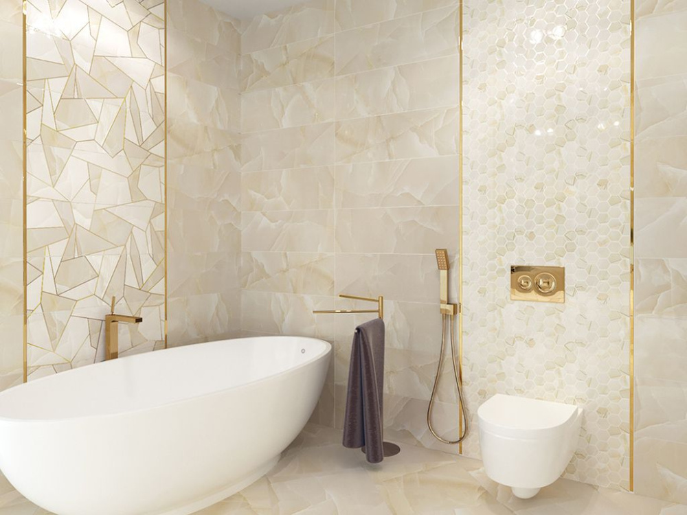 Плитка ONYX KARAMEL/TITAN (Delacora) в Москве