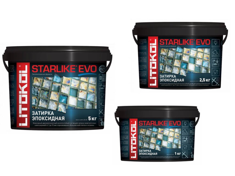 ЗАТИРКА ХИМСТОЙКАЯ STARLIKE EVO (Litokol) в Москве