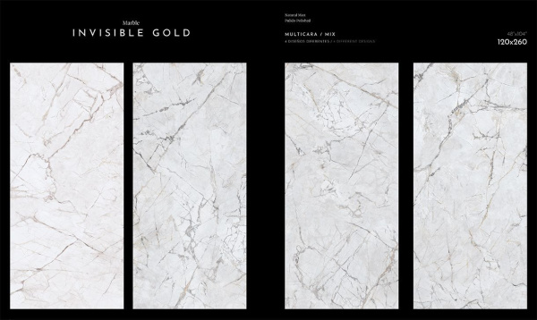 Плитка INVISIBLE GOLD BIG SIZES (TAU Ceramica) в Москве