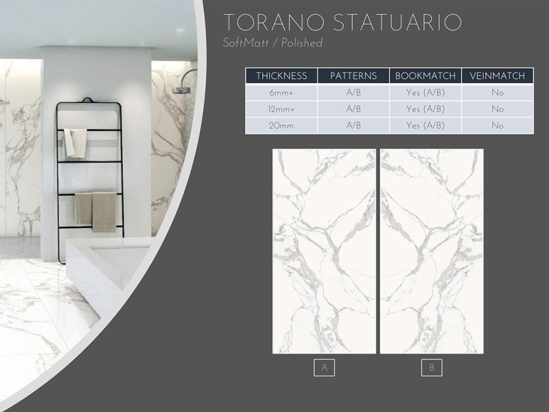 Плитка TORANO STATUARIO (Ascale) в Москве