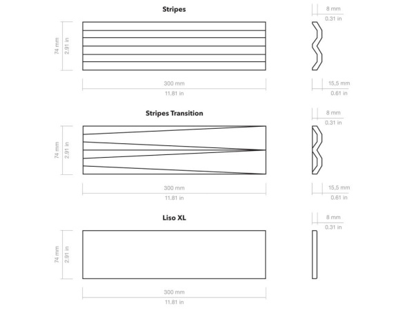 Плитка STRIPES (WOW) в Москве