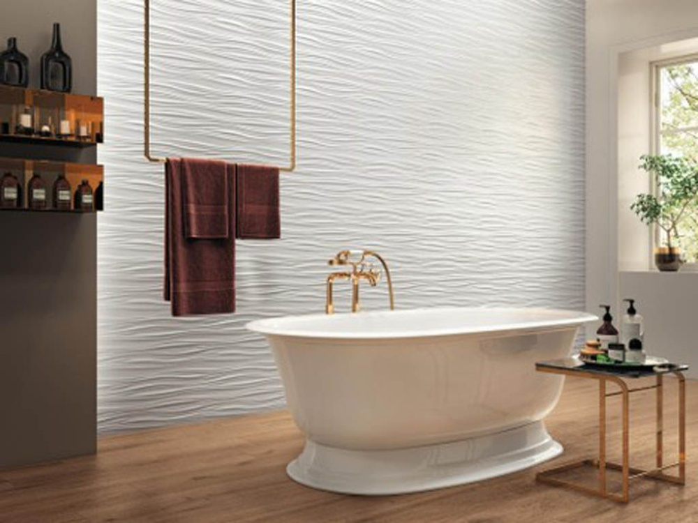 Плитка 3D WHITE WALL (Atlas Concorde) в Москве