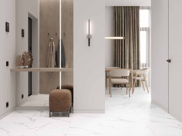 Плитка CALACATTA SPLENDID SILVER (Ceradim) в Москве