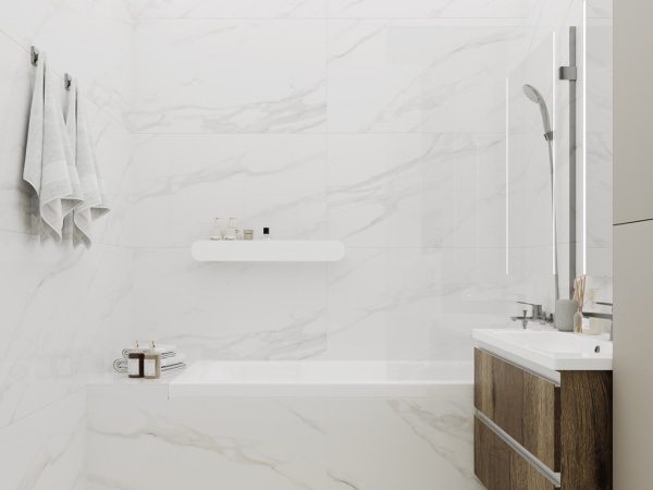 Плитка CALACATTA FARO GREY (Ceradim) в Москве