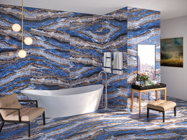 Плитка ONYX LEAF/SKY (Deco Vita) в Москве